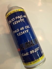 olej pro chladivo R1234yf PAG 250ml.