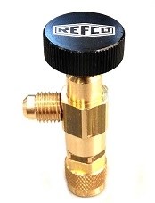 ventil odmačkávací 1/4"x1/4" Refco A-38010