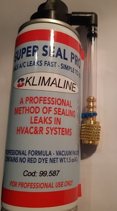 přípravek na opravu netěsností klima+chlazení Super Seal Pro II