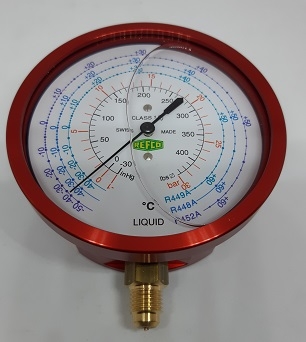 manometr vysokotlaký R5-320-DS-R448A-1/4" SAE