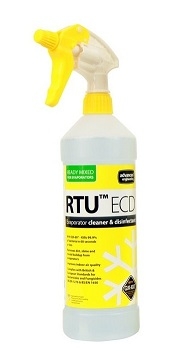 čistič výparníků a desinfekce  RTU Evaporator Cleaners ECD 1L