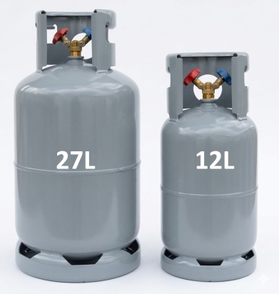 lahev tlaková na chladiva* 12,2 l s Y ventilem