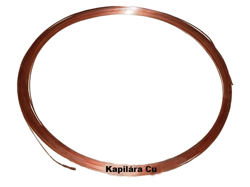 kapilára Cu 1,63mm/2,8mm