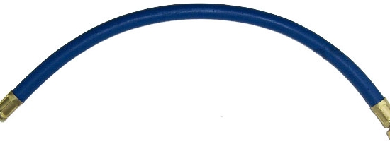 hadice plnící 1/4"-15cm modrá CL-6-B