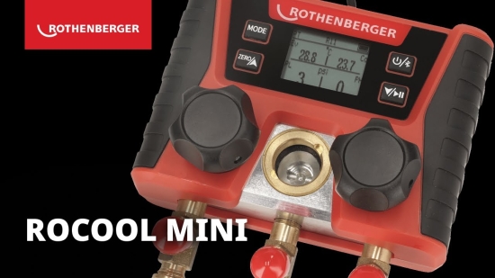 rozvaděč plnící digitální ROCOOL MINI 1000005060 Rothenberger
