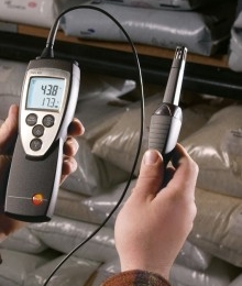 Testo 625  dlouhodobě stabilní vlhkoměr 0563 6251