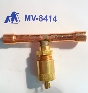 T-kus 1/4"MFL +2x 1/4"  MV-8414