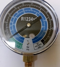 manometr nízkotlaký pro chladivo R1234yf 7D.125