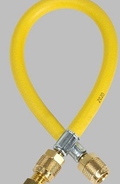 hadice plnící 1/4"-30cm žlutá CL-12-Y-N