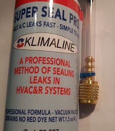 přípravek na opravu netěsností klima+chlazení Super Seal Pro II