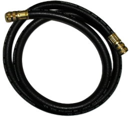 hadice plnící 3/8"-150cm černá