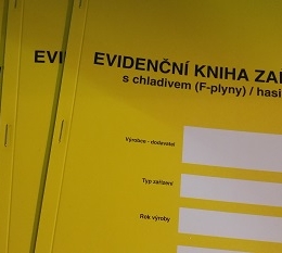 kniha revizní evidenční k chl.zařízení - nová legislativa GWP!